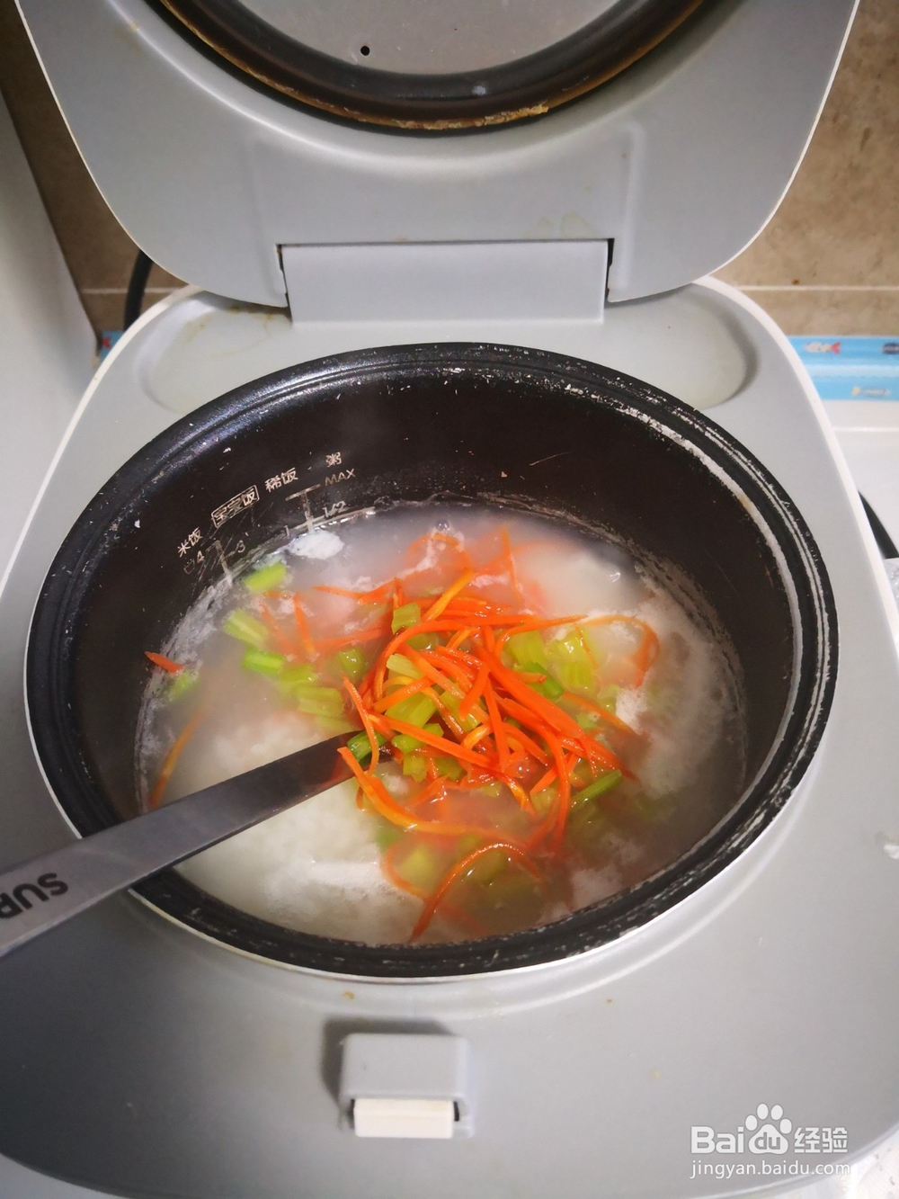 如何制作芹菜米粥