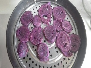 紫薯酸奶蒸蛋糕怎么做？