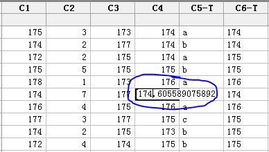 Minitab技巧 将小数转换成整数 百度经验