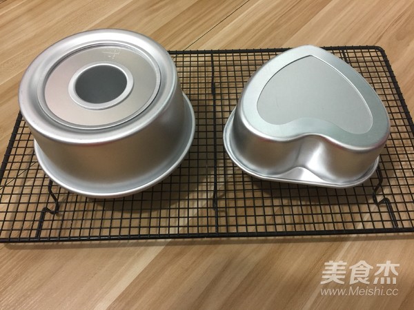 6寸双色戚风蛋糕