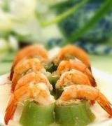 用虾仁做鸳鸯菜的做法