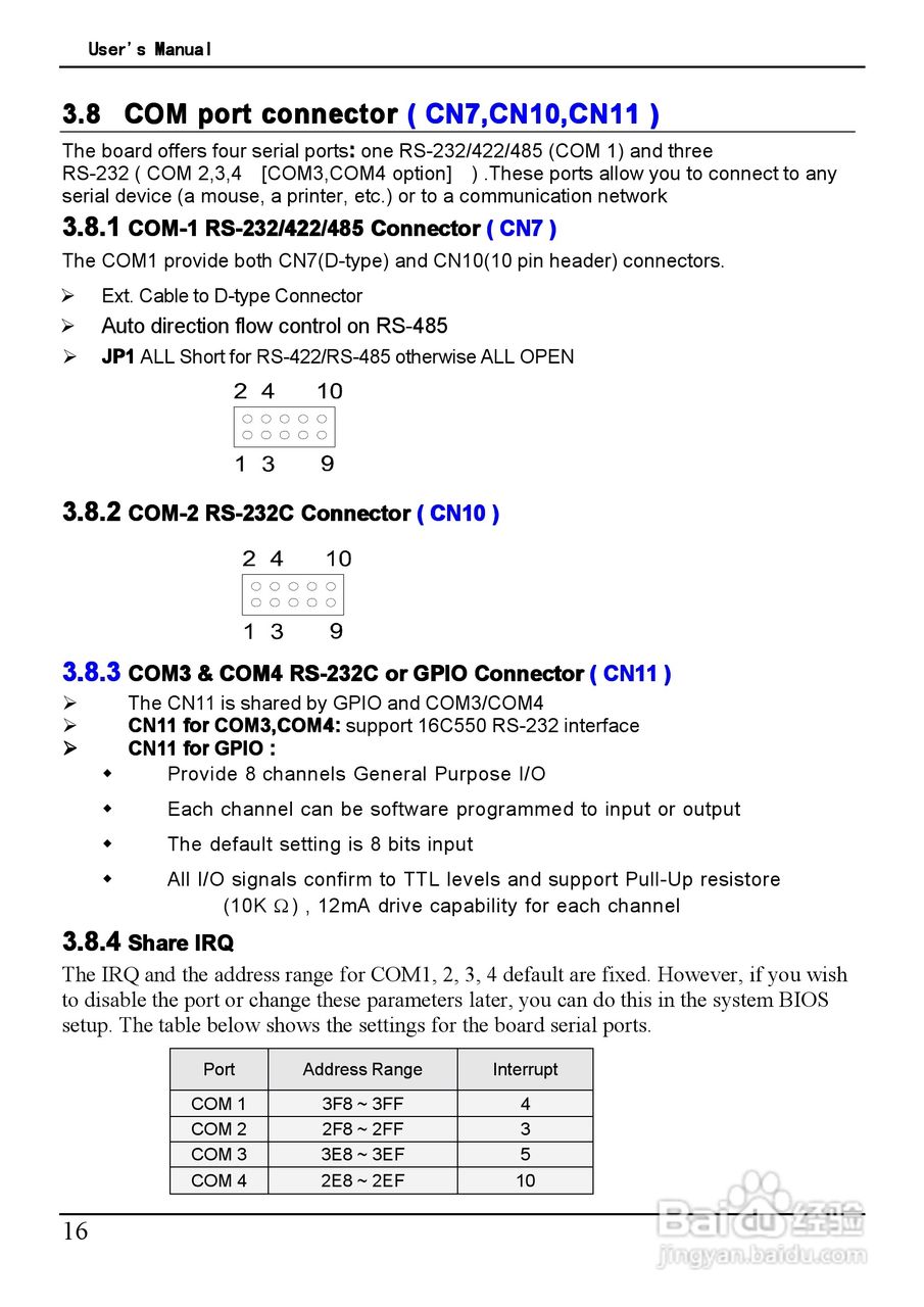 深蓝宇PCM-6800工业主板用户手册:[2]
