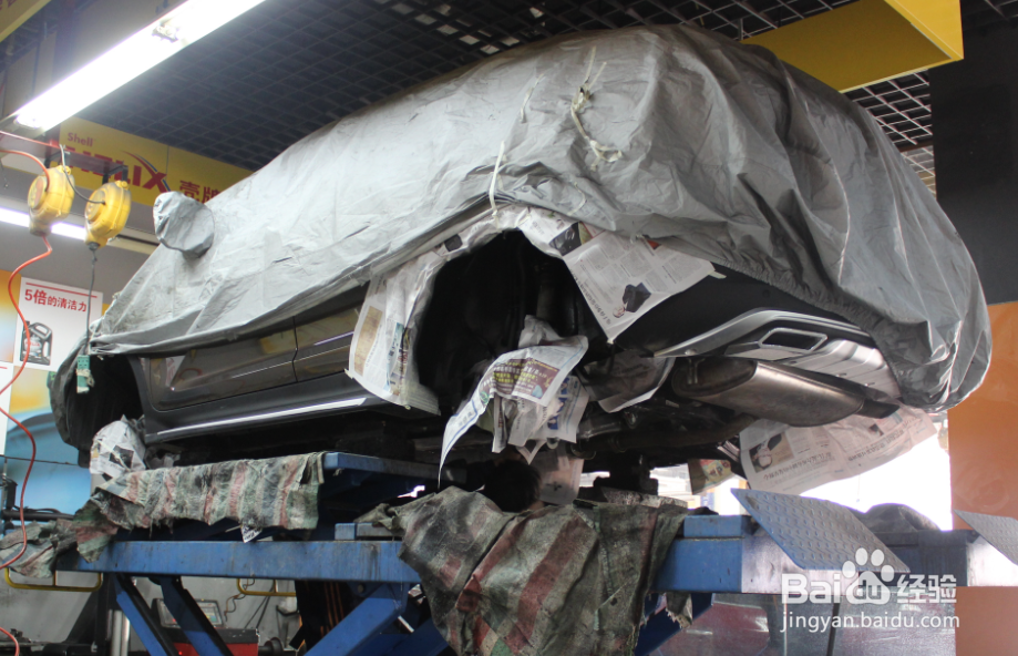 起亚智跑德国汉高底盘装甲施工流程解析