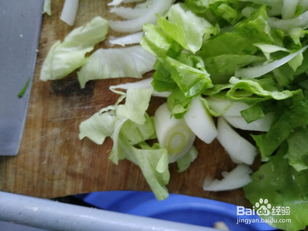 小米燕麦白菜千张炒饭