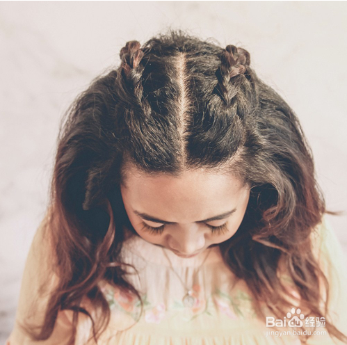 热巴同款丸子头