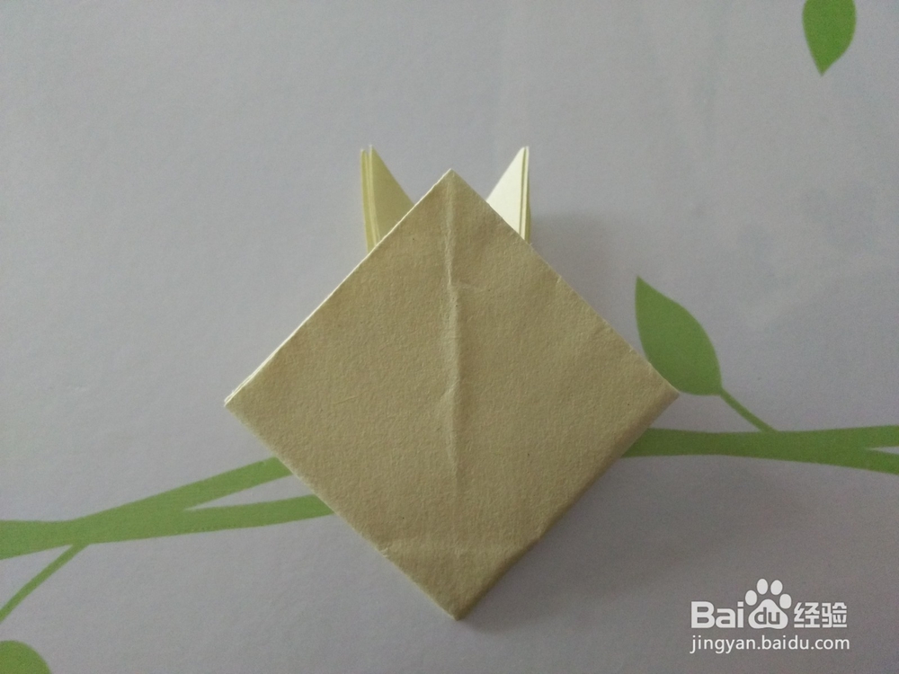 折纸——兔子的折法
