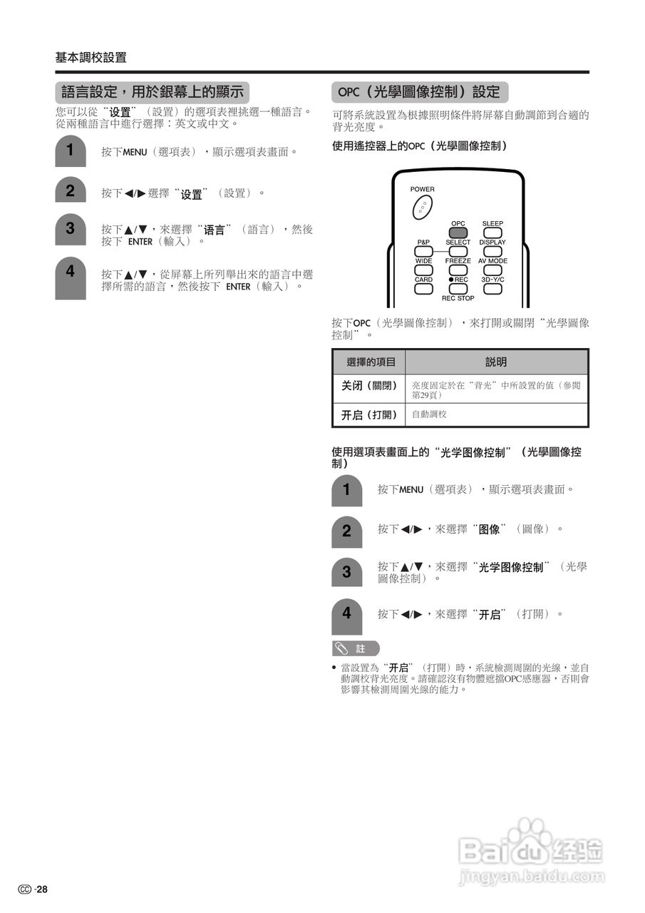 SHARP TU-65GAH彩色电视机使用说明书:[3]