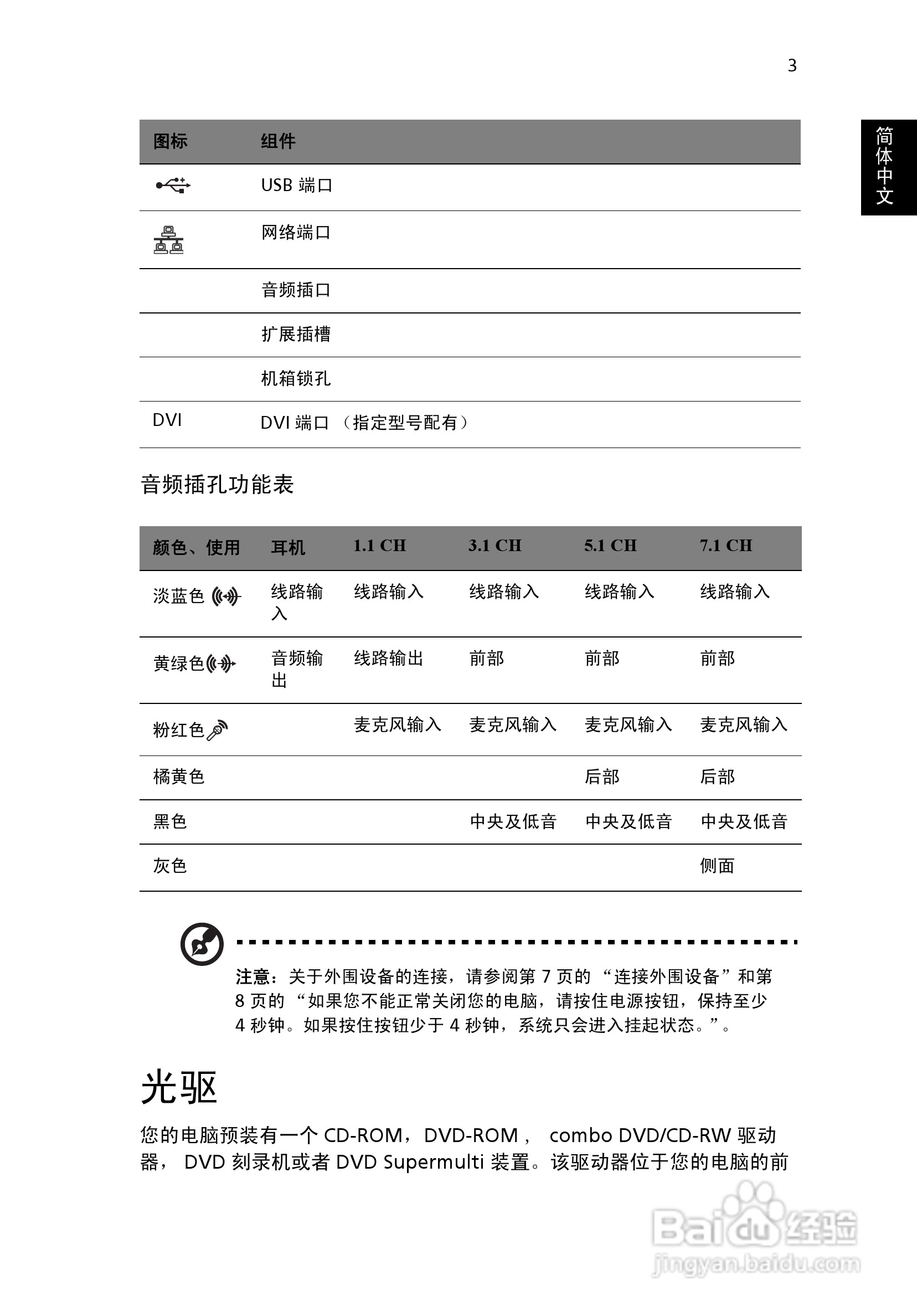 ACER宏基Extensa E464计算机说明书:[2]