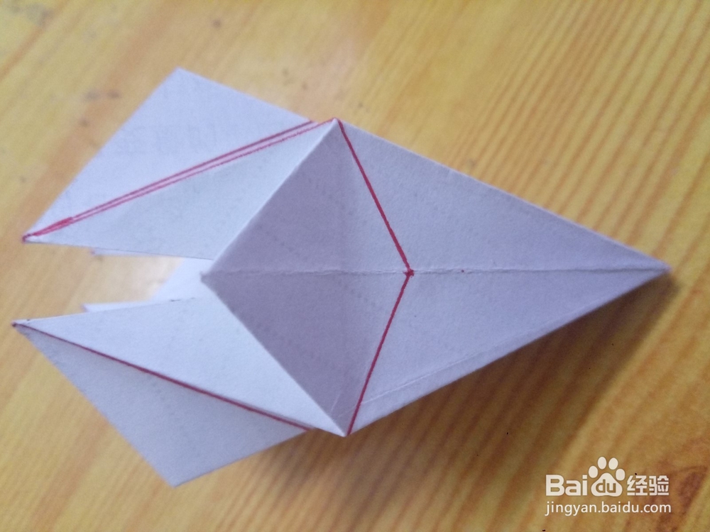 百合花折纸花教程