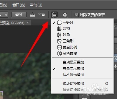 ps设计教程：[36]如何使用裁剪工具裁剪图片