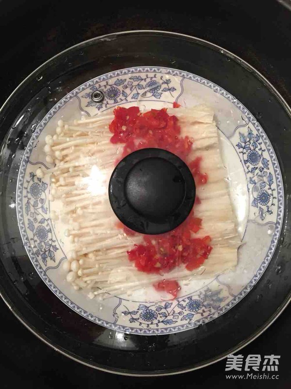 剁椒金针菇的做法