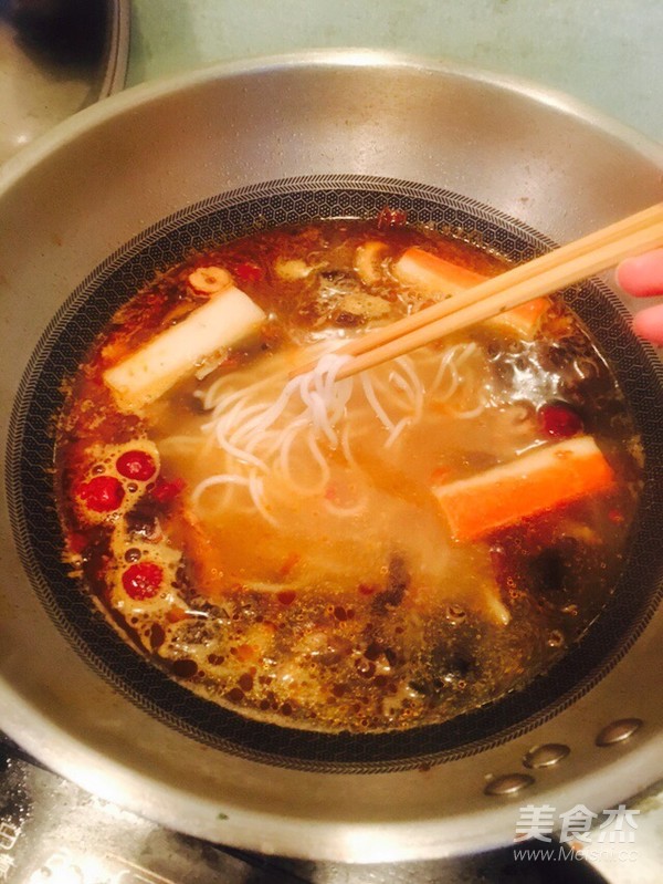 酸辣米粉的做法