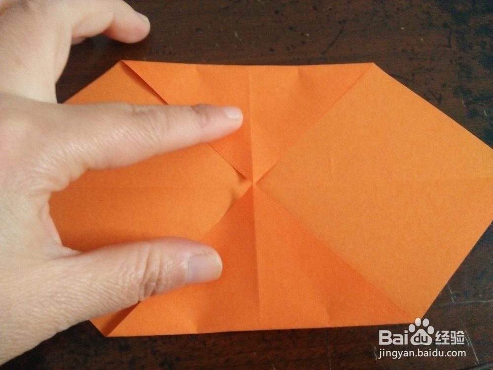 宝宝折纸—领带爱心怎么折