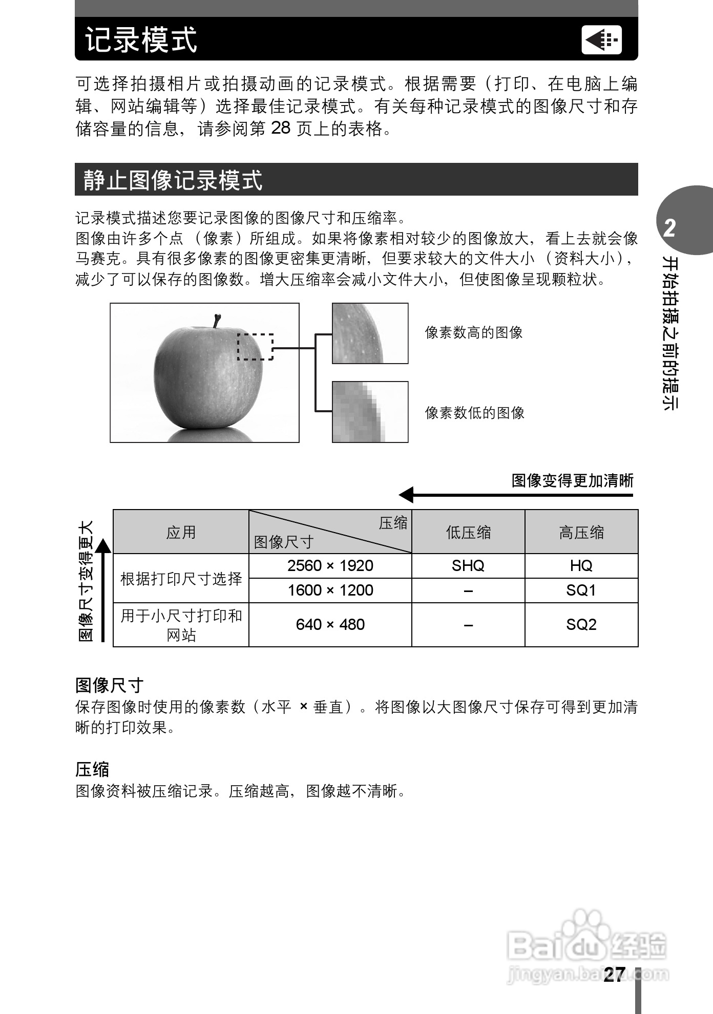 Olympus奥林巴斯C-500数码相机说明书:[3]