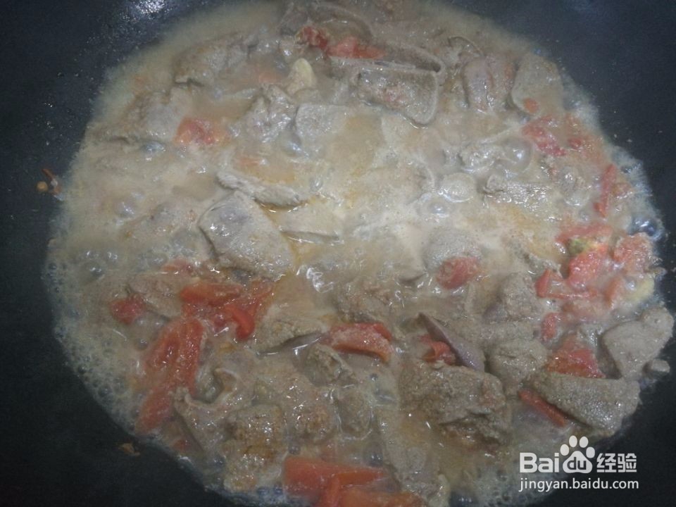 酸汁猪肝的做法