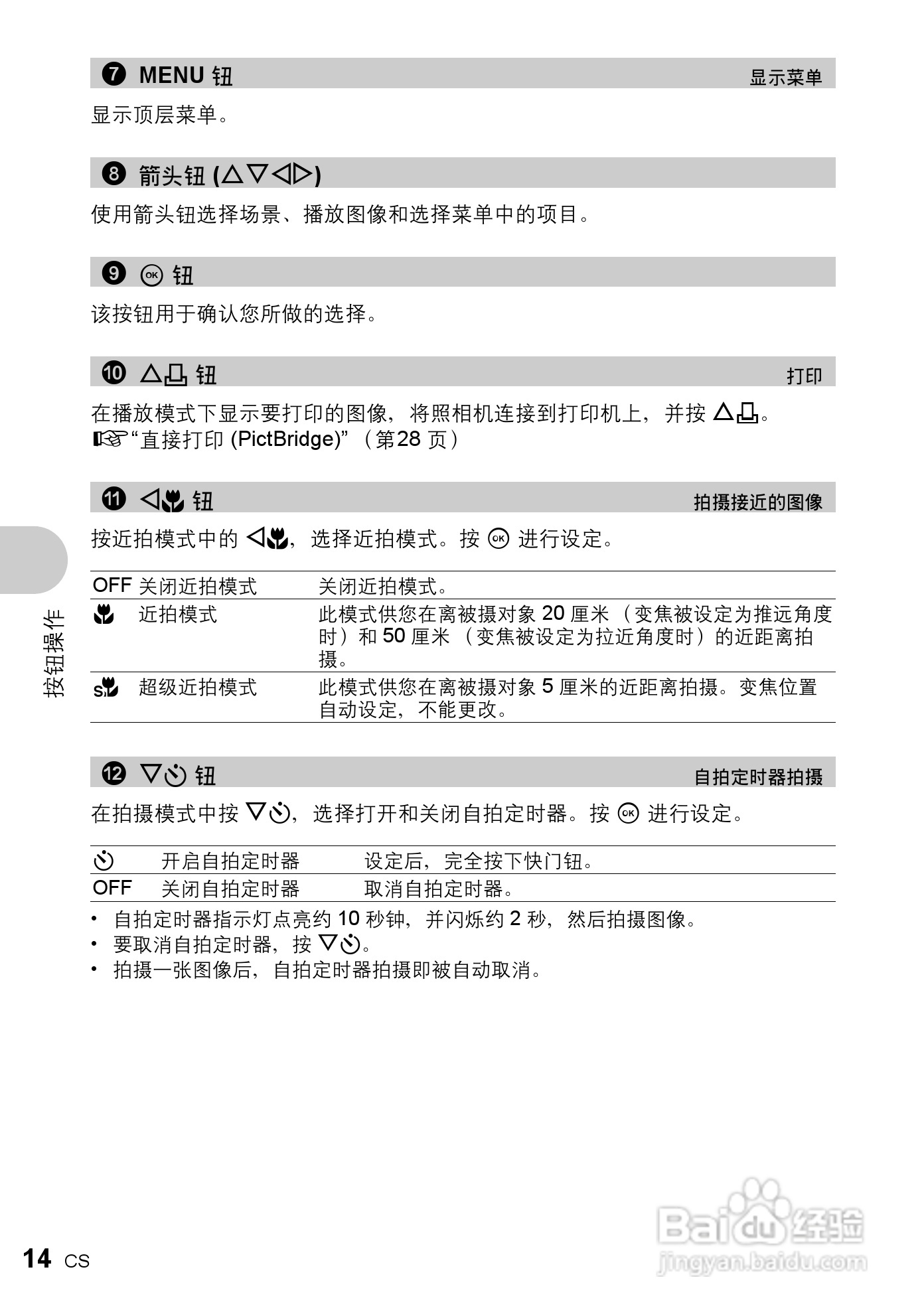奥林巴斯 FE-200数码相机说明书:[2]