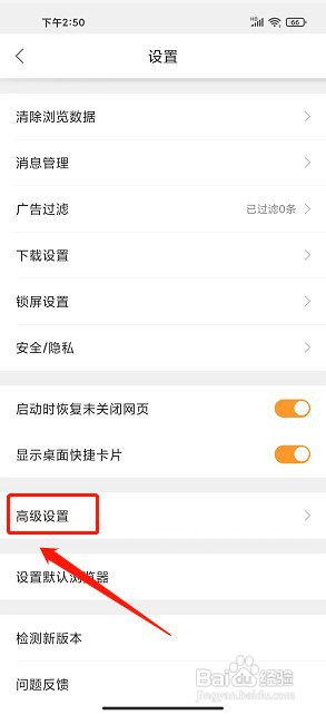 猎豹浏览器极速版app如何设置字体大小
