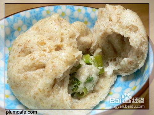 清粥小菜小包子之：加了全麦面的黄鱼包子