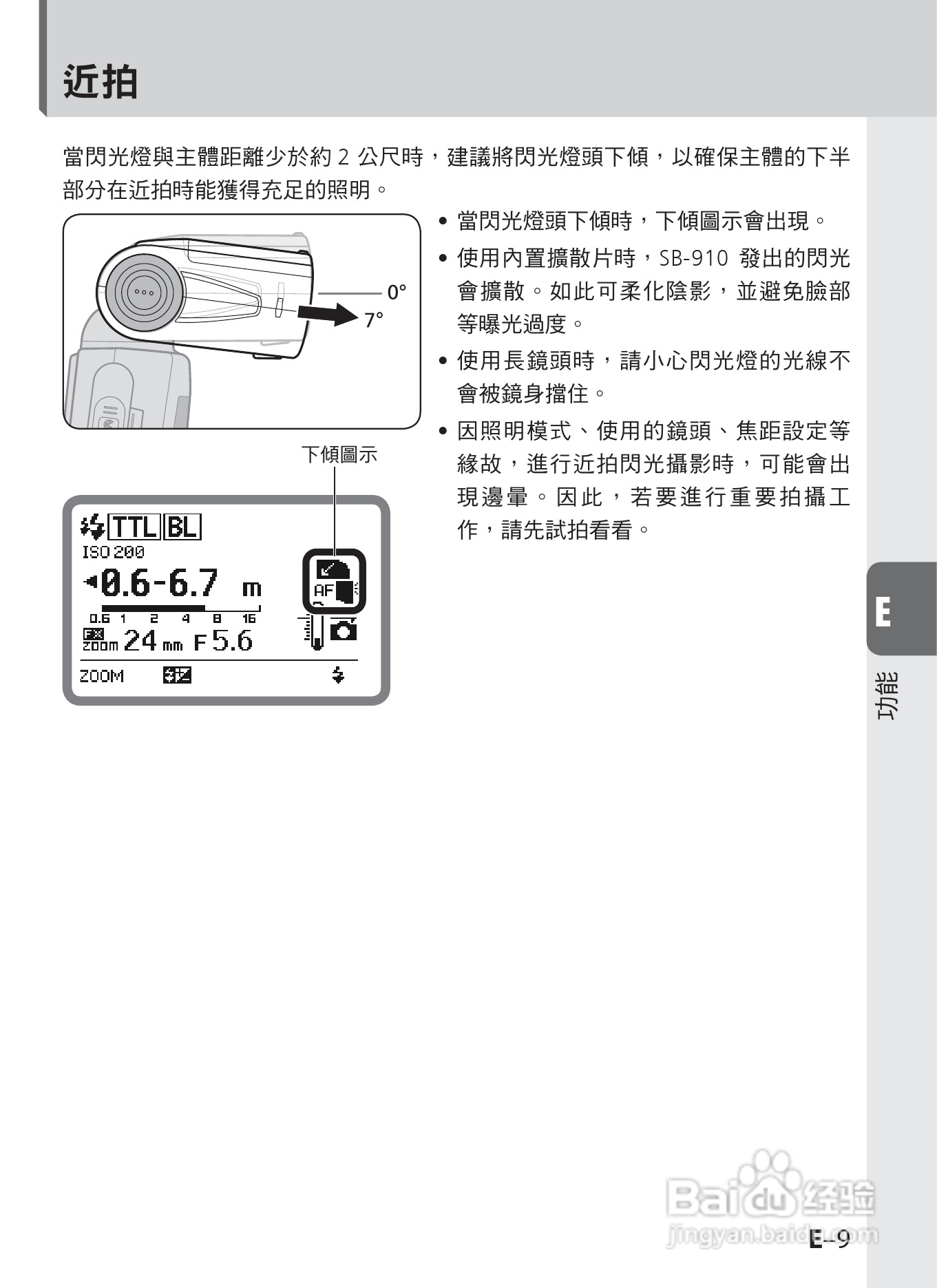 尼康 SB-910数码相机说明书:[10]