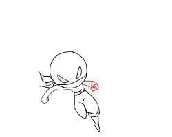 怎么画忍者必须死的小黑