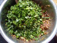 香菇肉韭菜饺子