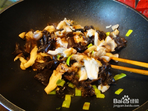 平菇木耳野韭菜鸡蛋