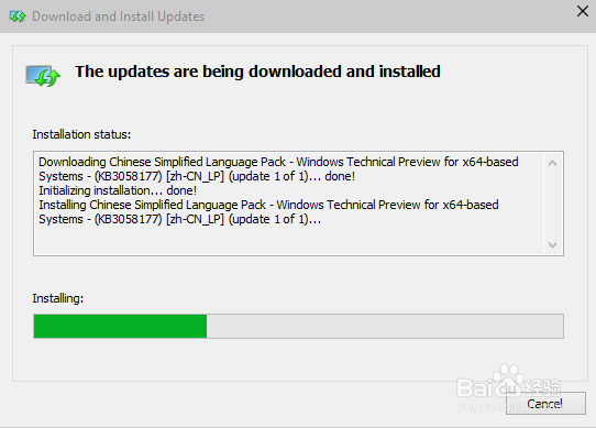 a language pack isn\'t available解决方法