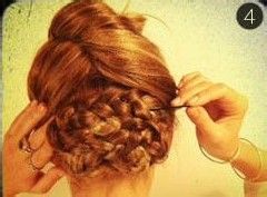 复古长卷发编发