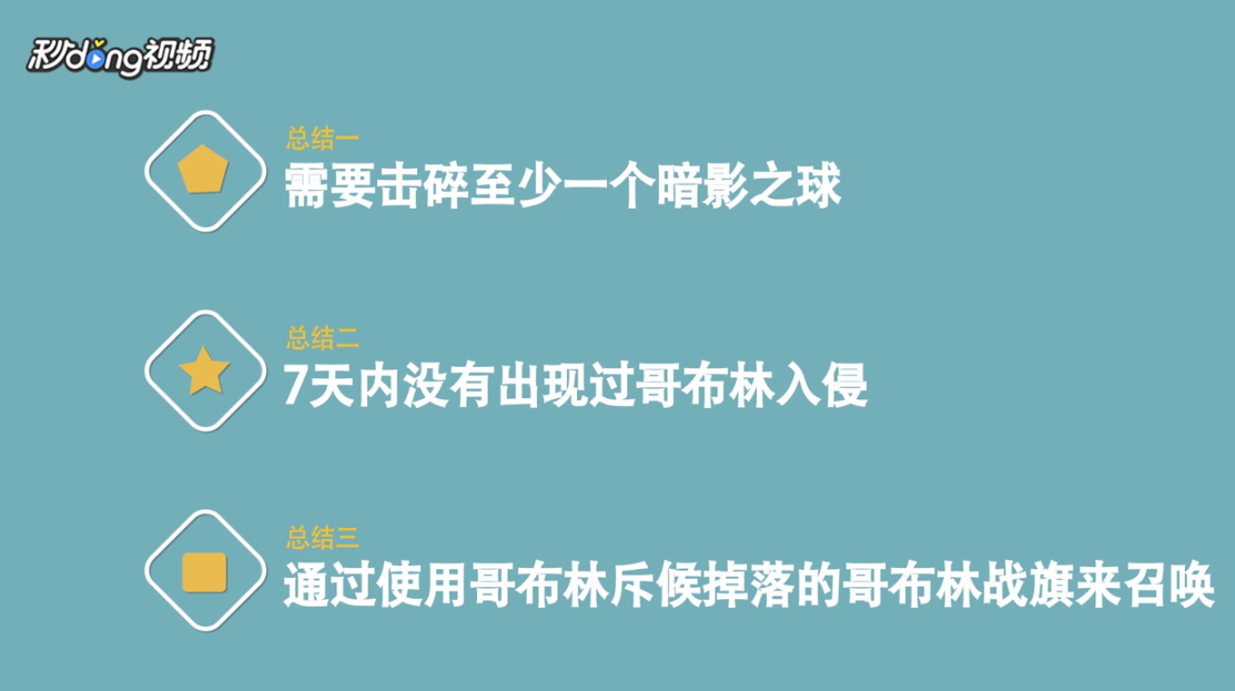 泰拉瑞亚怎么召唤哥布林入侵