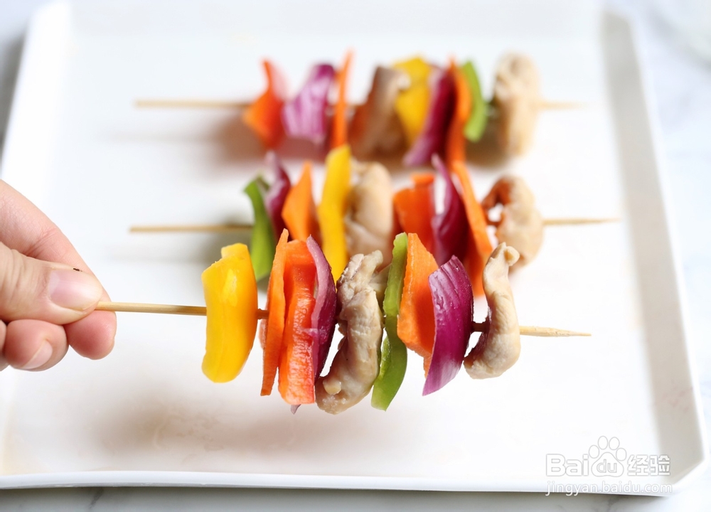 柠香鸡肉串的做法