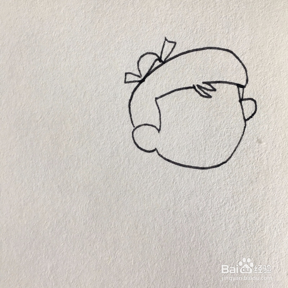 简笔画狼来了的故事怎么画？