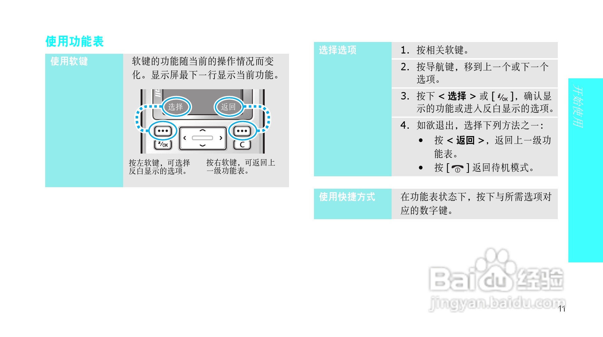 三星SGH-P308手机使用说明书:[2]