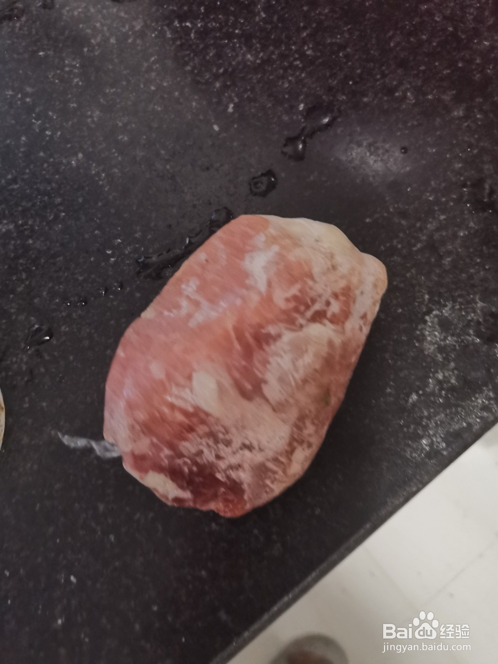 猪肉汤捞小米饭