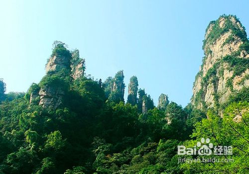 张家界必去景点的介绍及图片