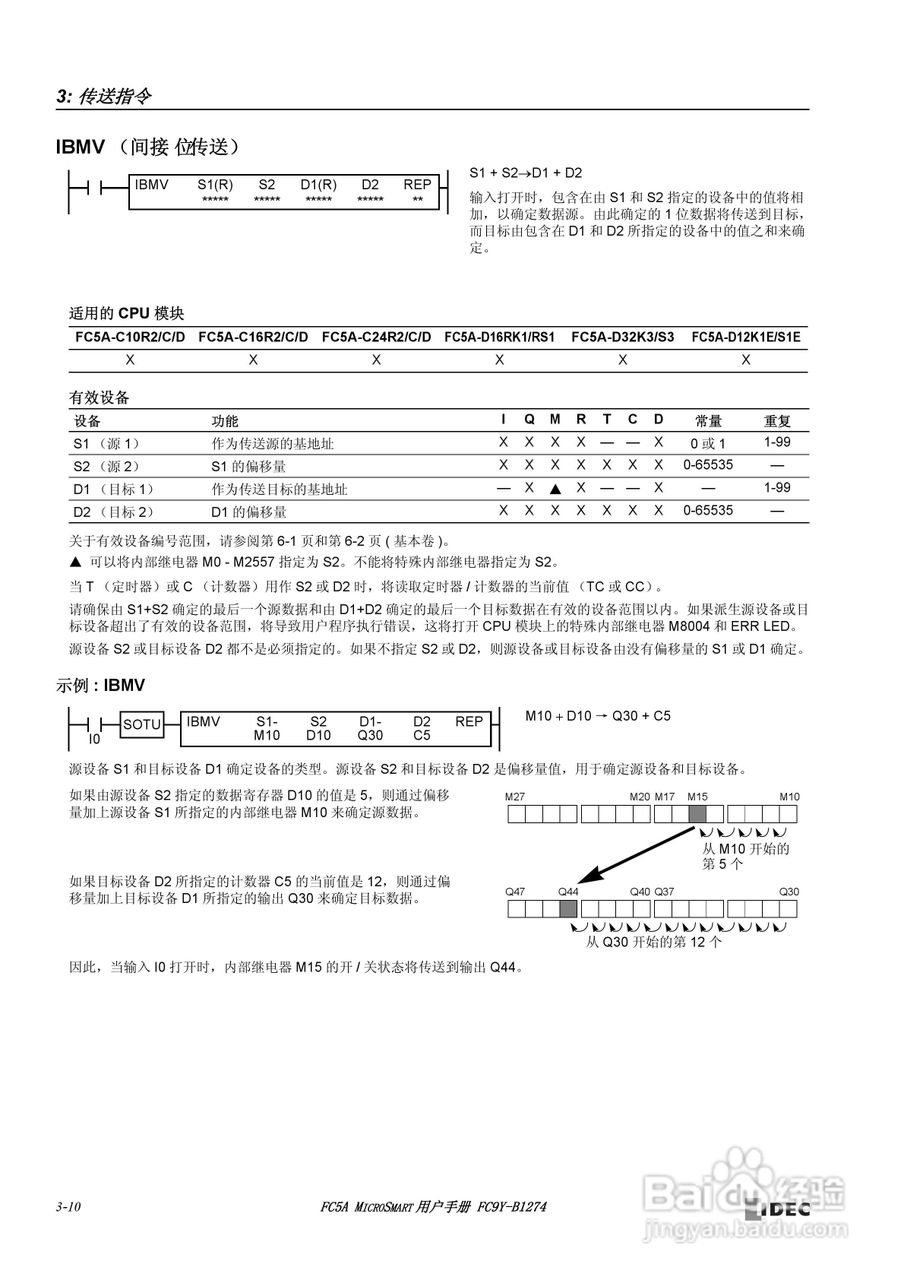 FC5A型可编程控制器_显示器使用说明书:[4]