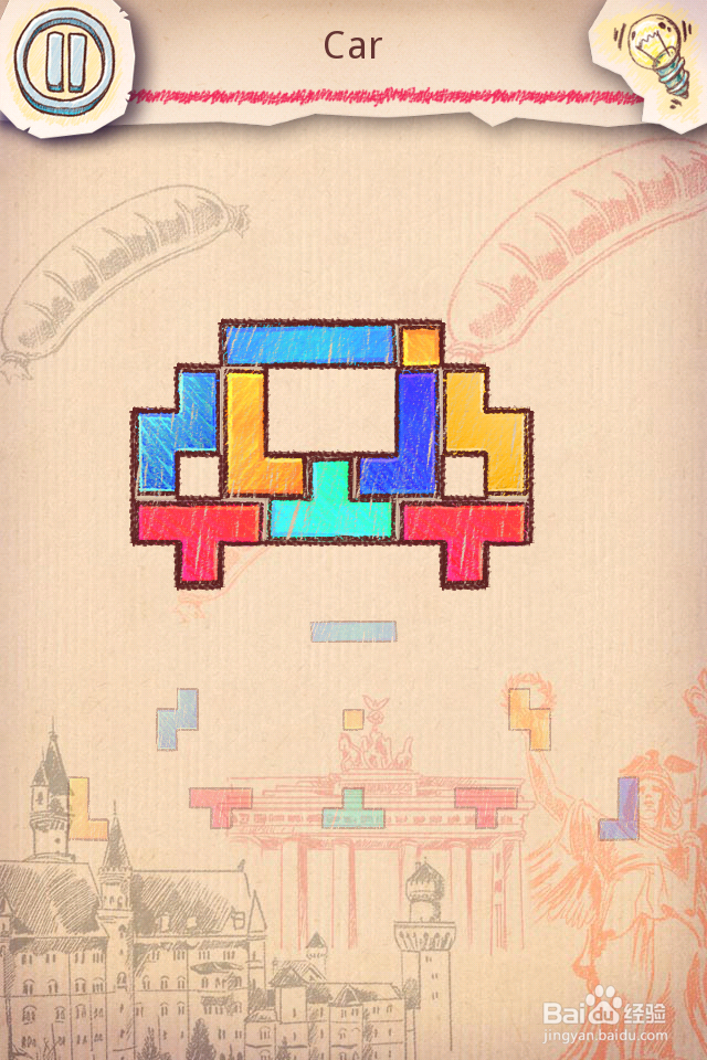 Doodle Fit2 攻略-12 German 德国