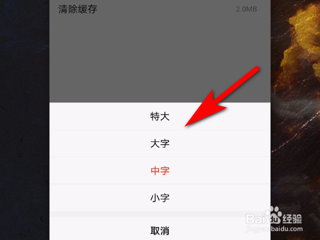 搜狐新闻软件怎么更改字体大小