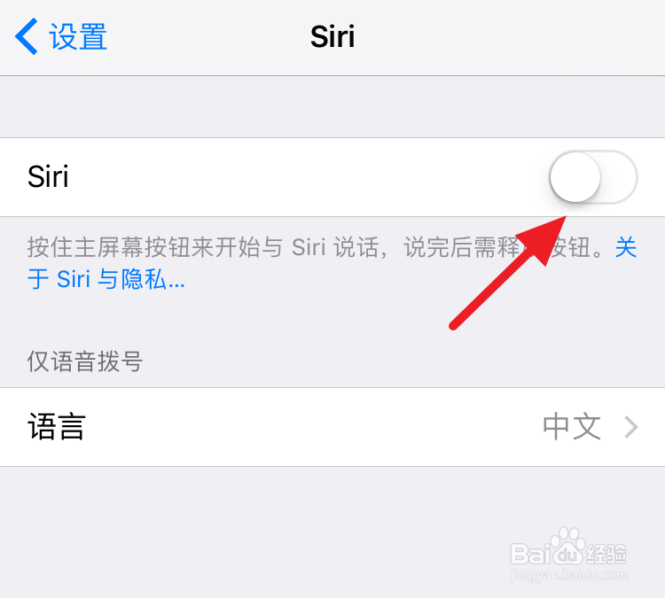 iPhone上如何同时关闭语音控制和Siri