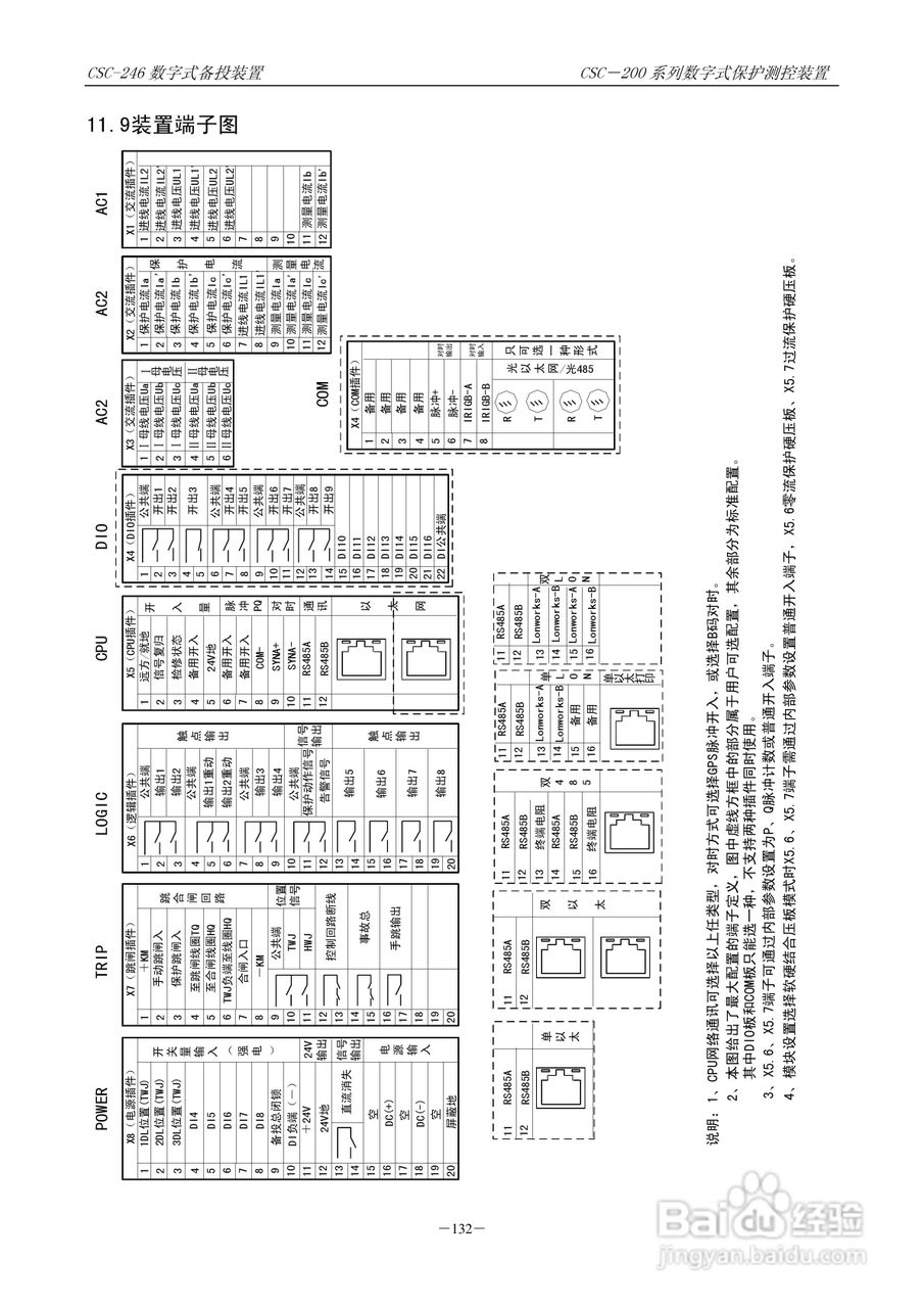 四方CSC-246数字式备用电源自动投入装置说明书:[14]