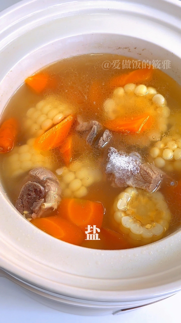 玉米排骨汤营养滋补