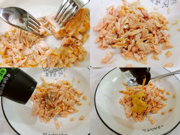 三文鱼牛油果塔塔