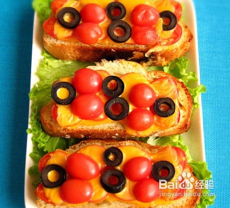 香气四溢弹牙爽口--对付的烤面包片怎么做