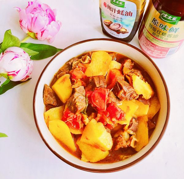 土豆番茄炖牛腩