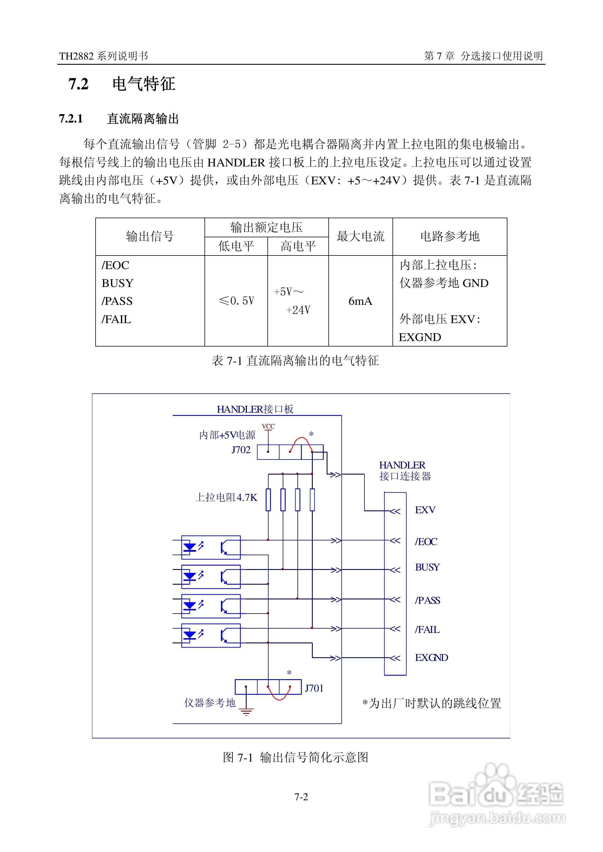 常州同惠TH2882系列脉冲式线圈测试仪说明书:[7]