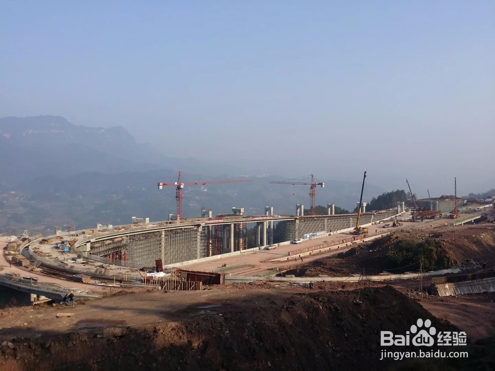 桥梁工程施工形象