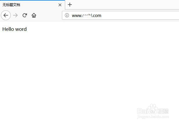 Windows本地安装wamp如何配置多域名绑定访问