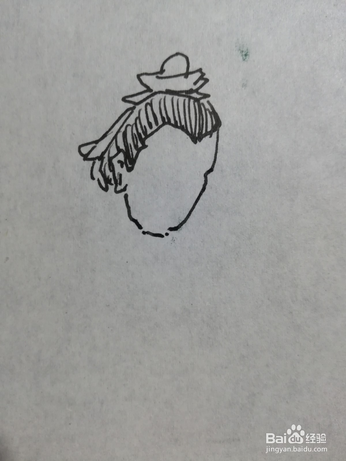 卧薪尝胆简笔画