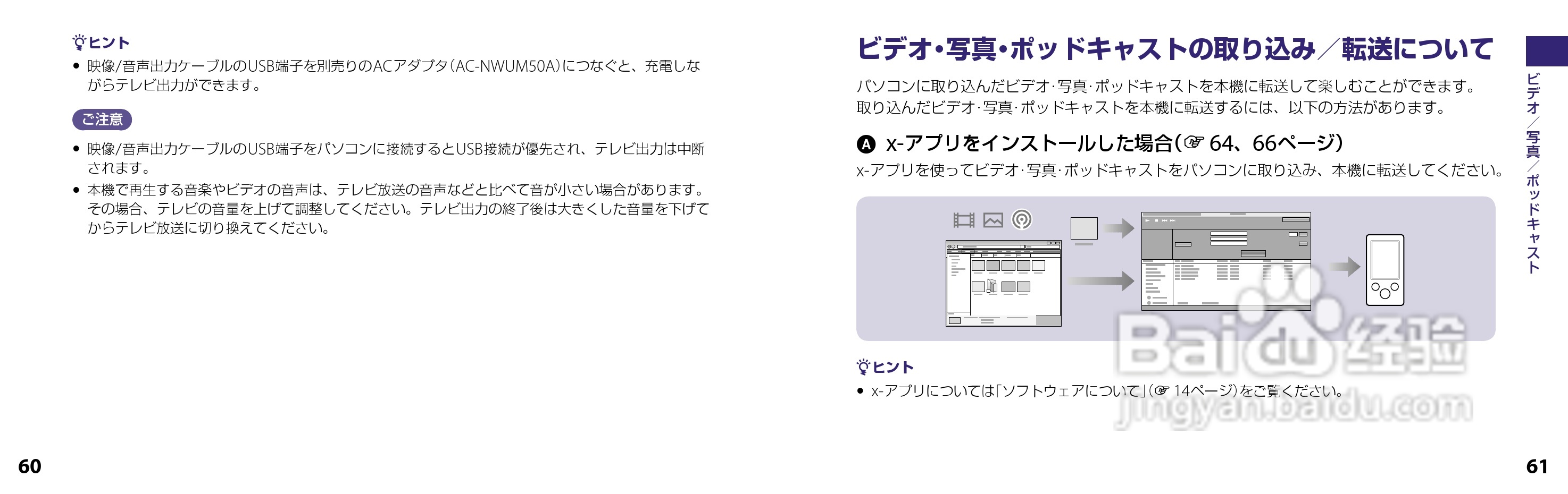 SONY NW-S644数码随身听说明书:[4]