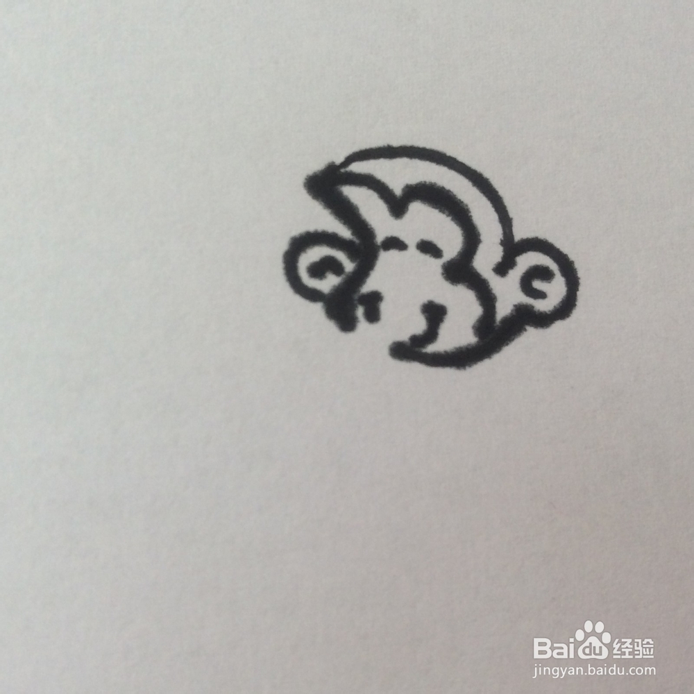 怎么画猴的儿童画?猴的儿童画怎么画呢?