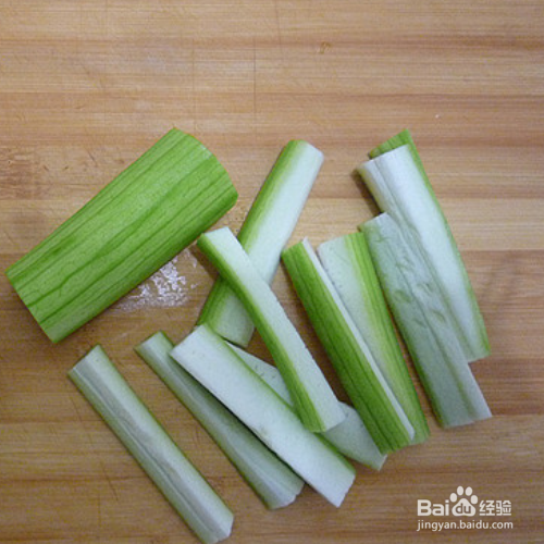 蒜蓉丝瓜粉丝的做法